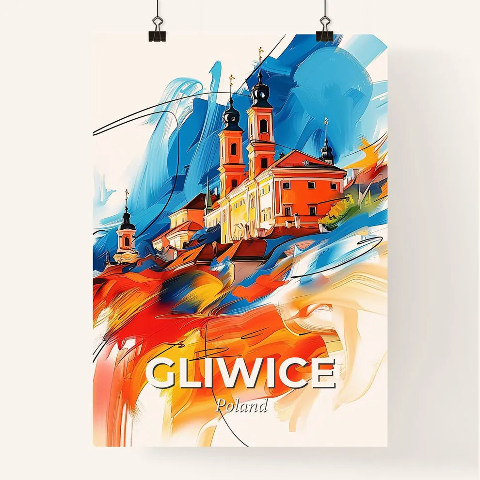 Vibrant Gliwice, Poland Poster