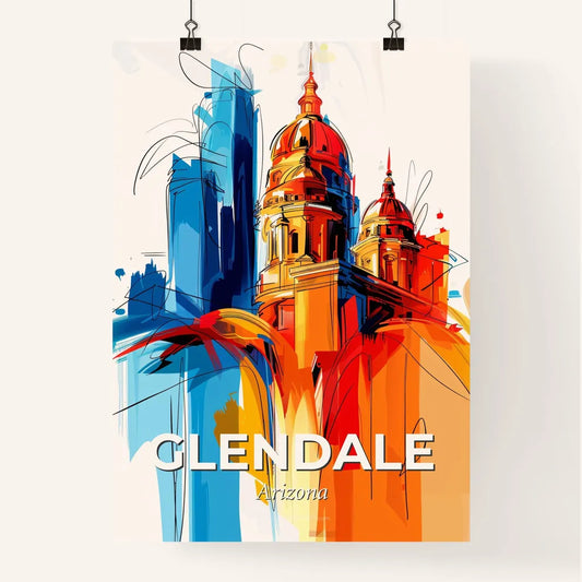Vibrant Glendale, Arizona Poster