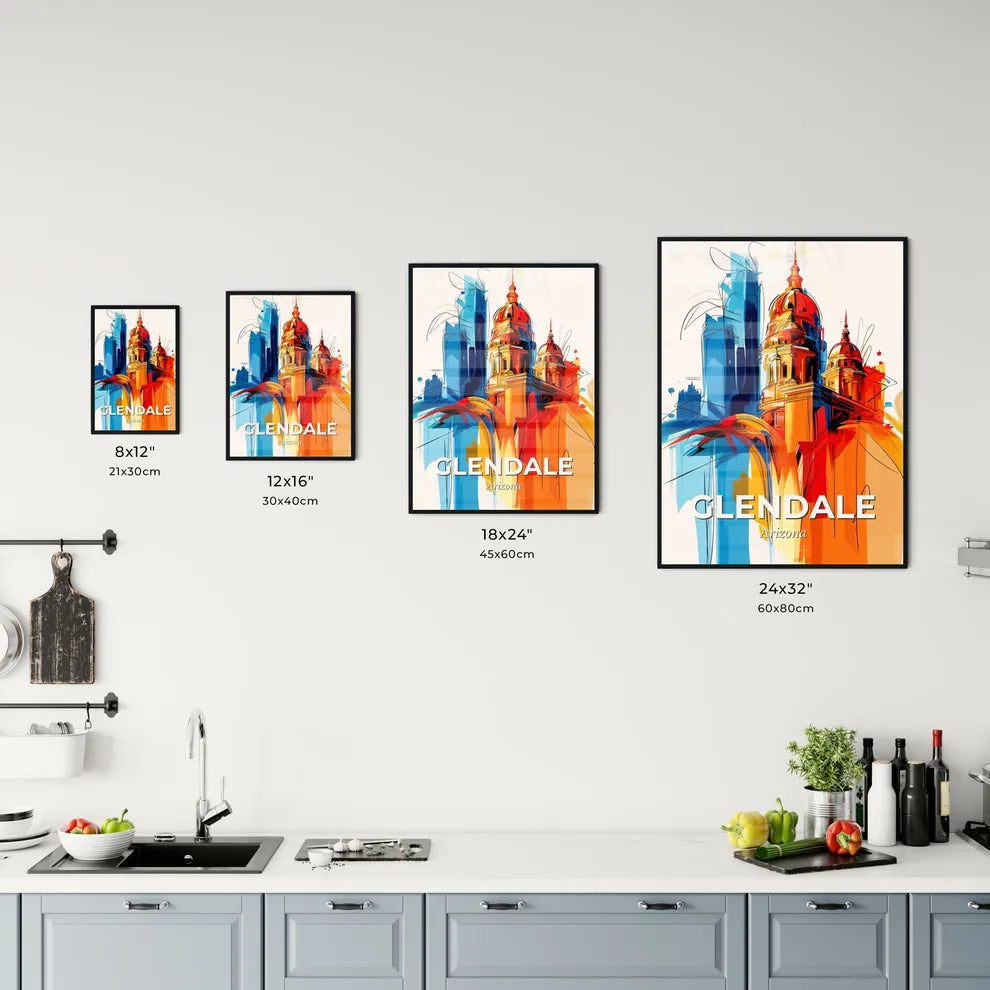 Vibrant Glendale, Arizona Kitchen Art