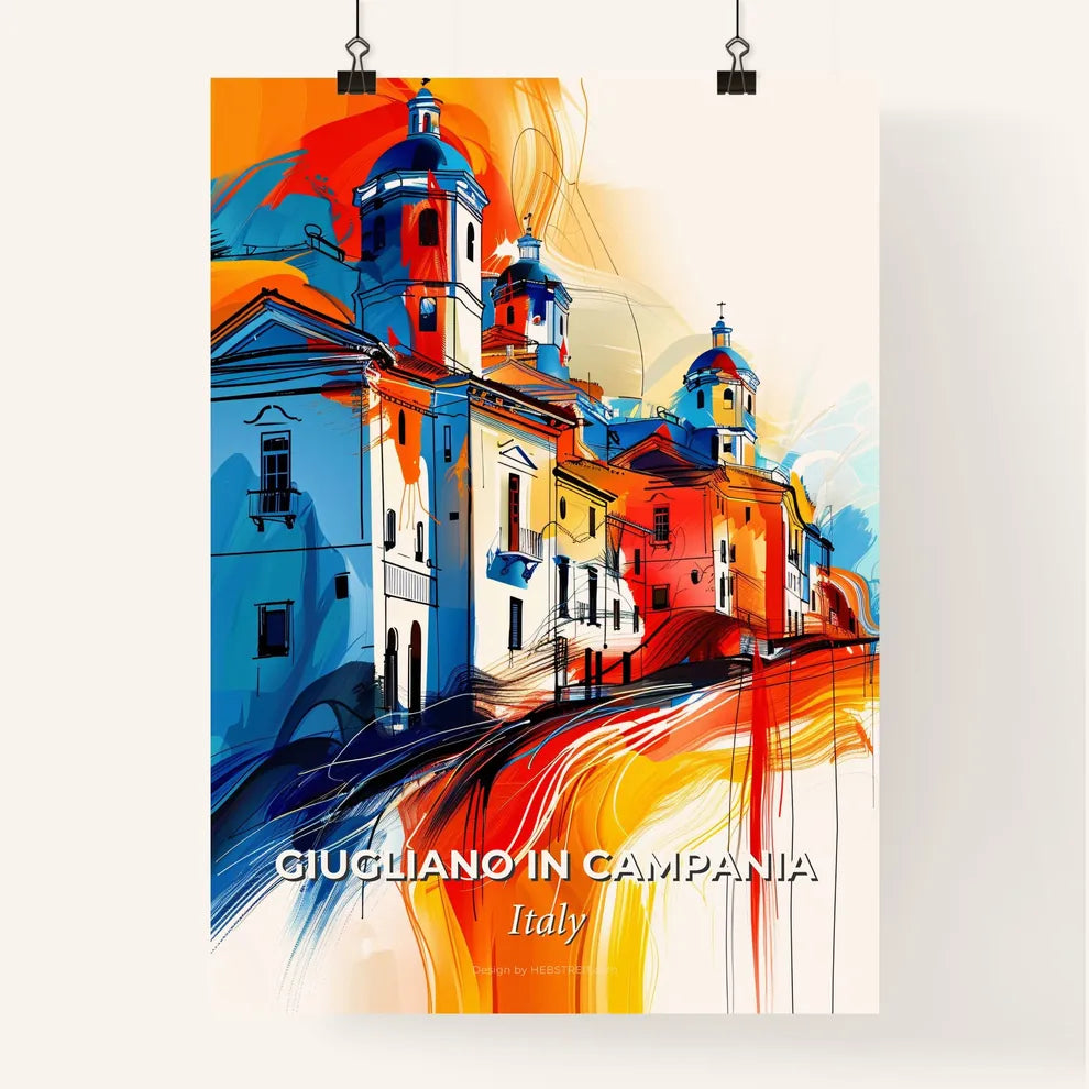 Vibrant Giugliano In Campania, Italy Poster