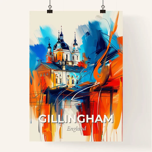 Vibrant Gillingham, England Poster