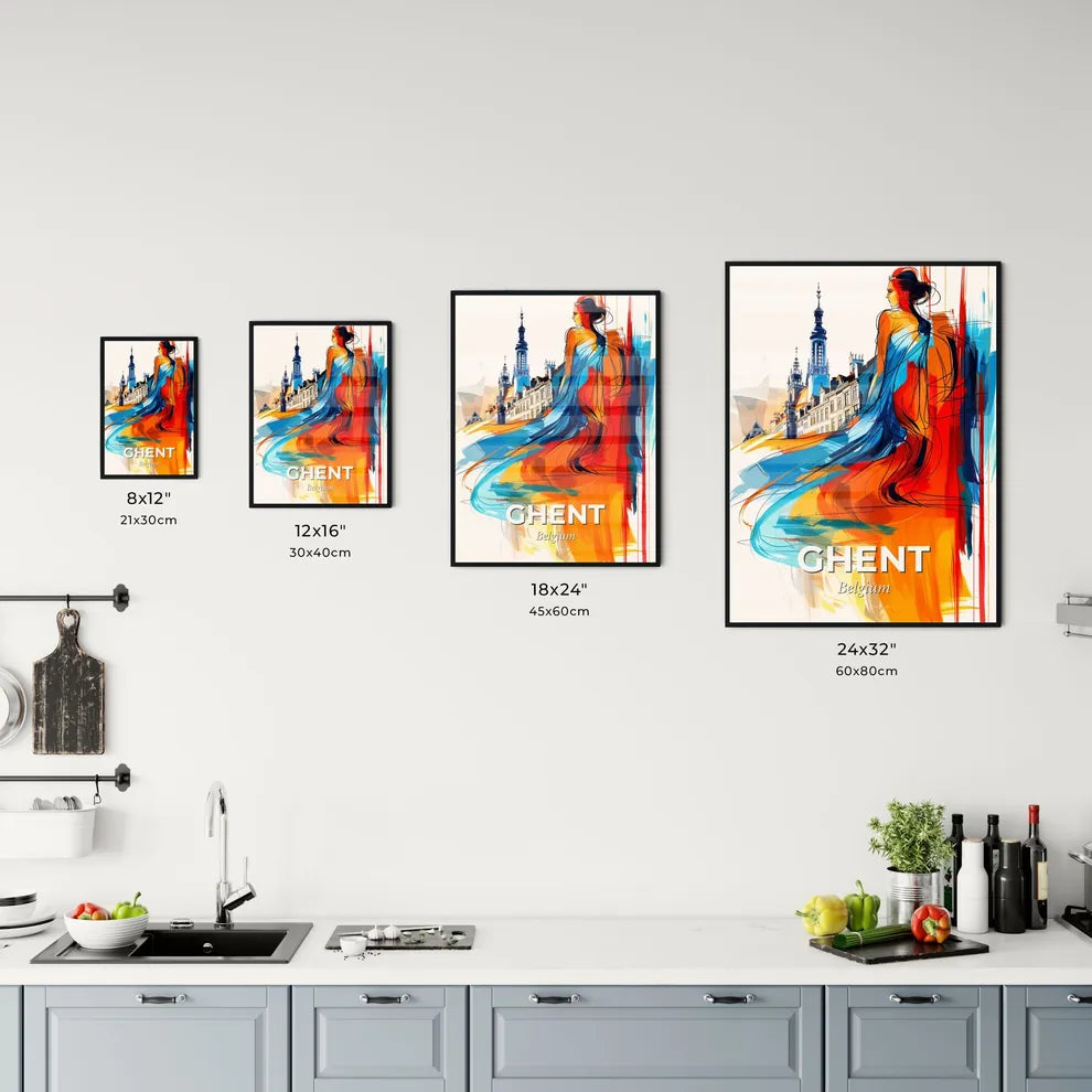 Vibrant Ghent , Belgium Kitchen Art