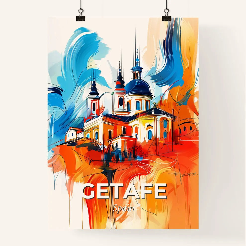 Vibrant Getafe, Spain Poster