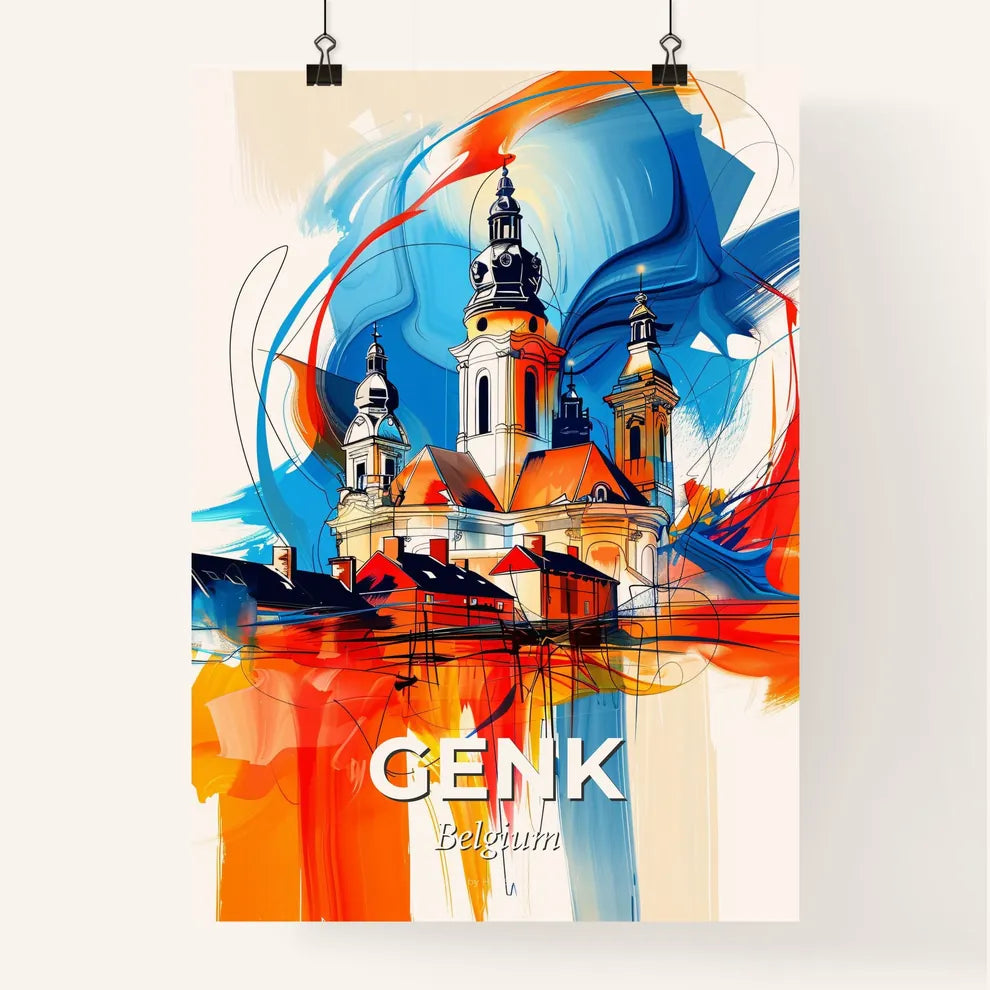 Vibrant Genk, Belgium Poster