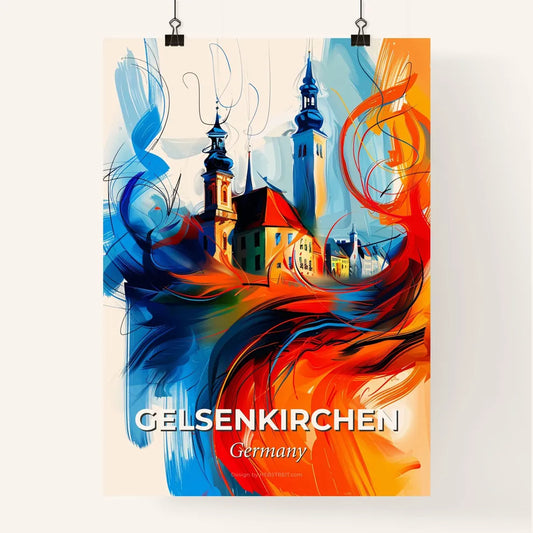 Vibrant Gelsenkirchen, Germany Poster
