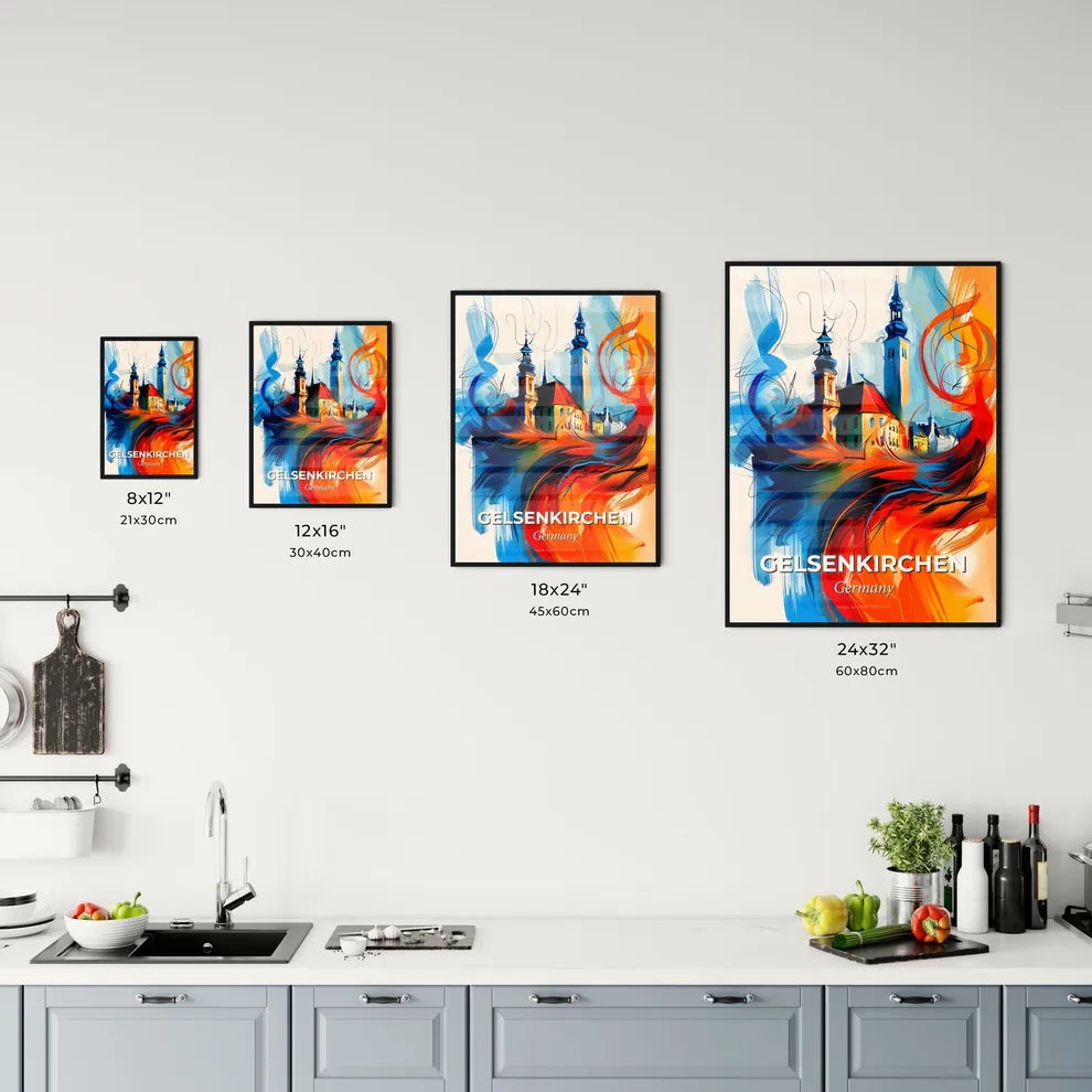 Vibrant Gelsenkirchen, Germany Kitchen Art
