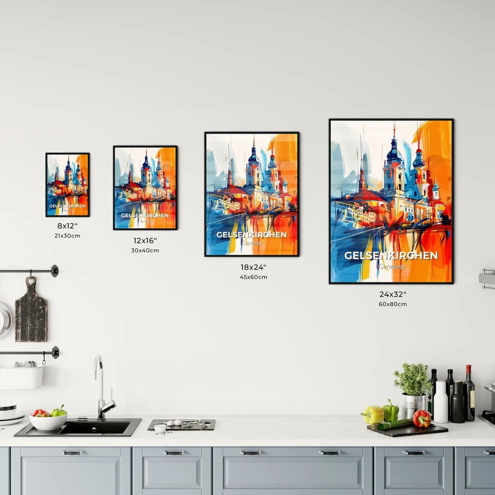 Vibrant Gelsenkirchen, Germany Kitchen Art
