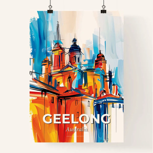 Vibrant Geelong, Australia Poster