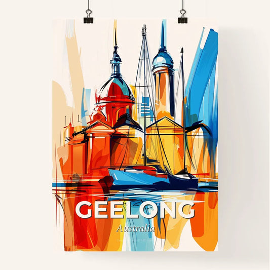 Vibrant Geelong, Australia Poster