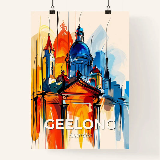 Vibrant Geelong, Australia Poster