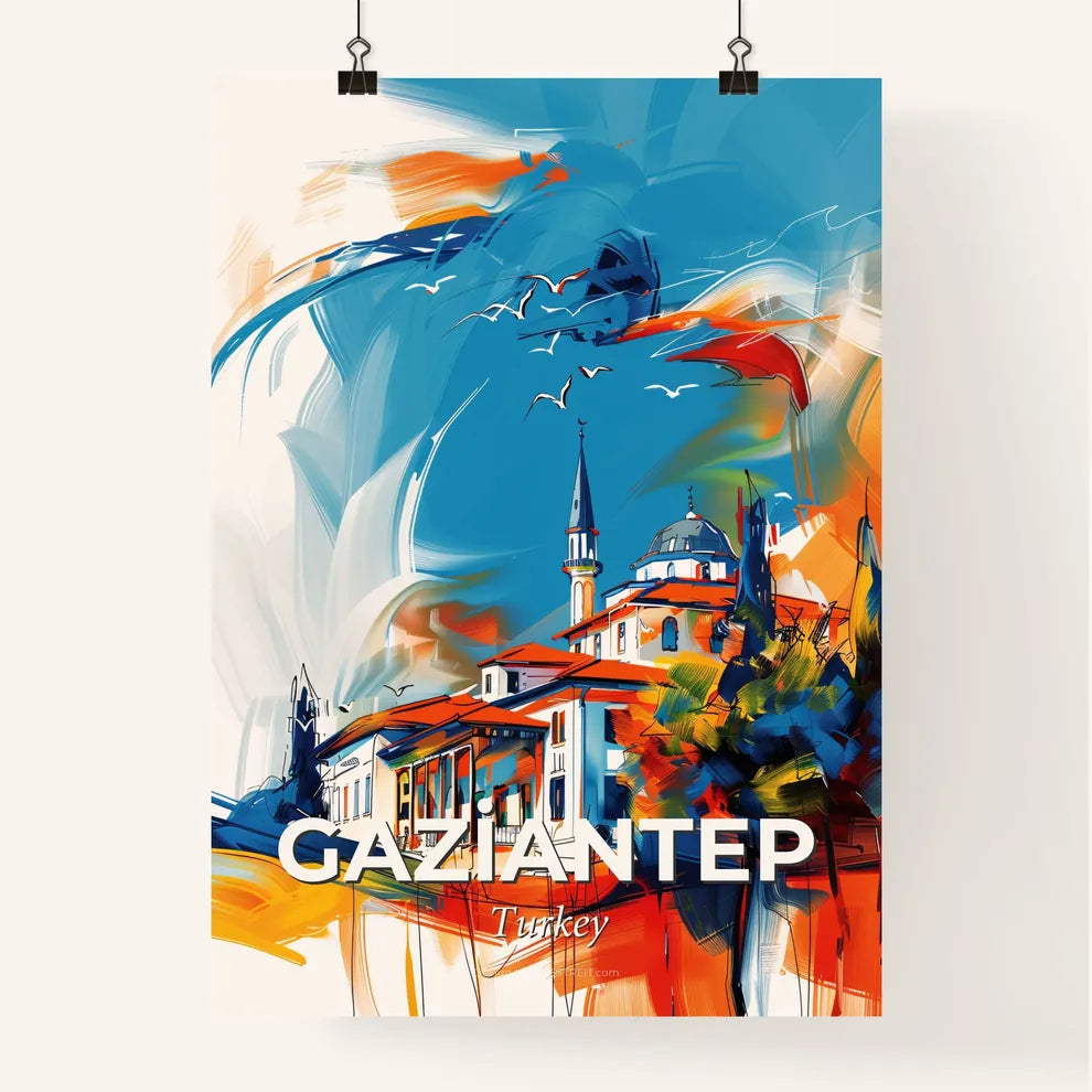Vibrant Gazi̇antep, Turkey Poster