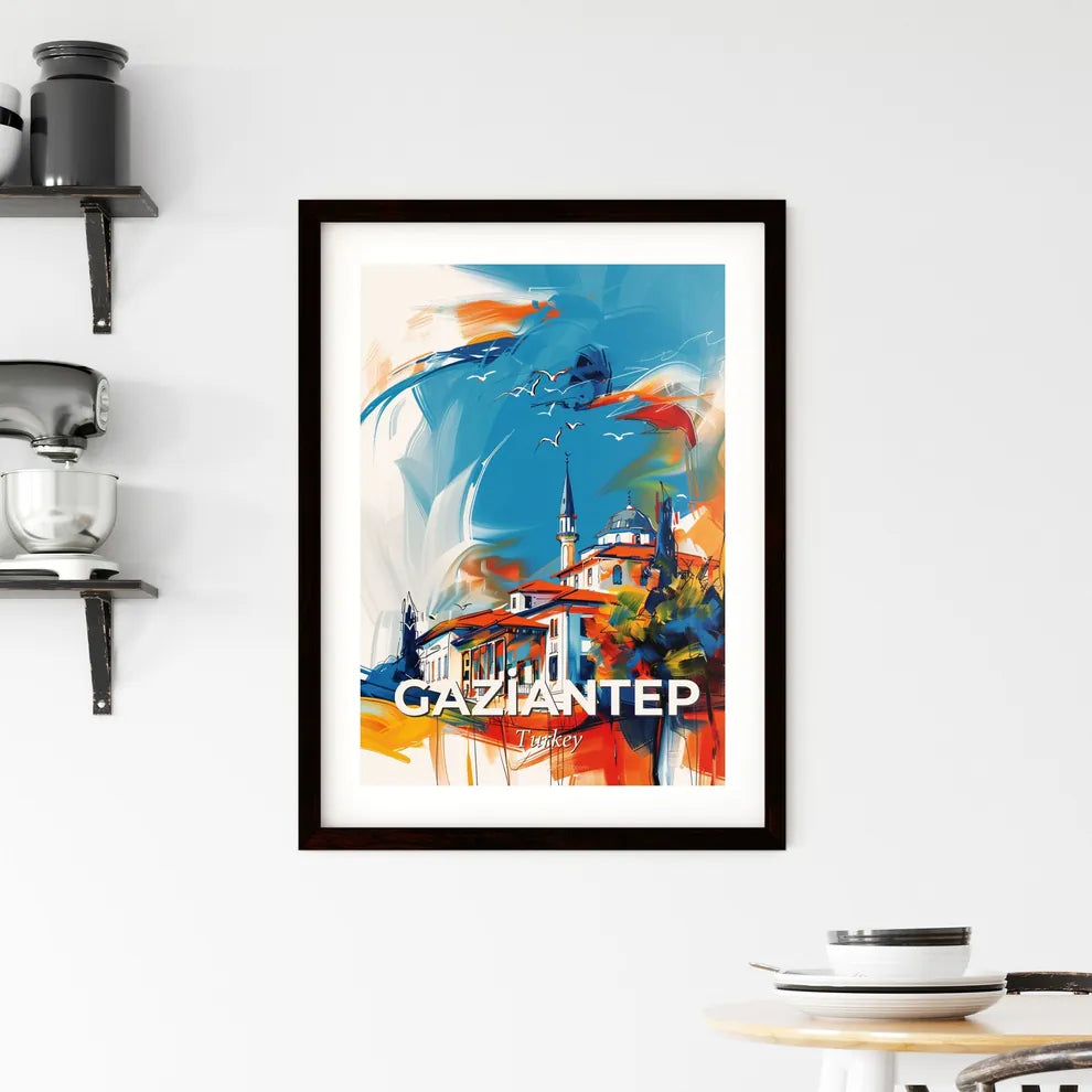 Vibrant Gazi̇antep, Turkey Framed Print