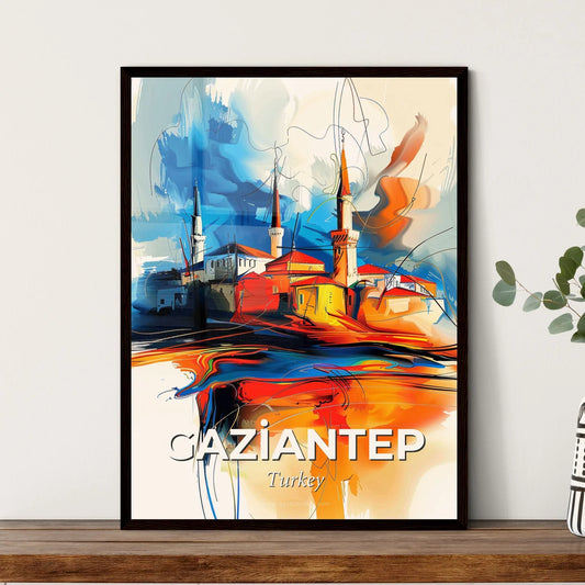 Vibrant Gazi̇antep, Turkey Art Print