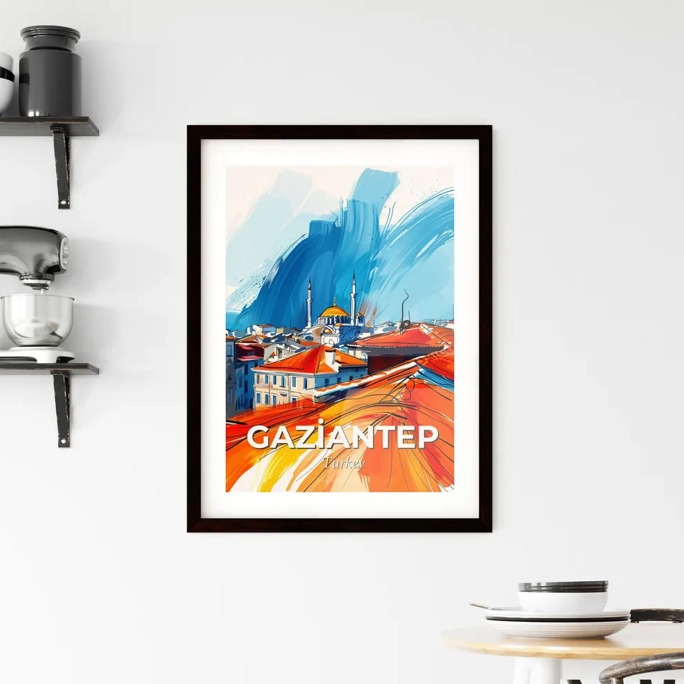 Vibrant Gazi̇antep, Turkey Framed Print