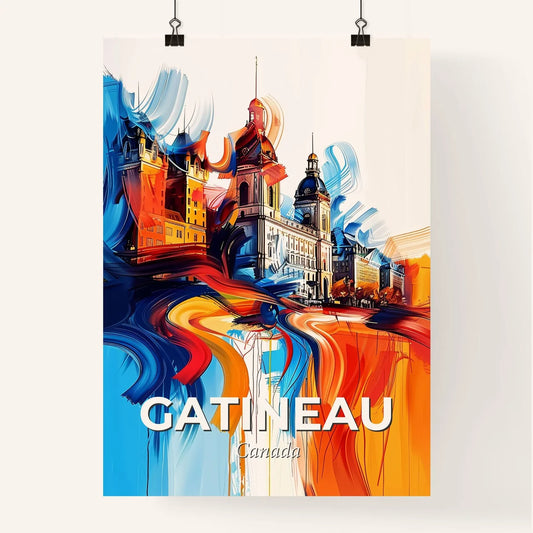 Vibrant Gatineau, Canada Poster
