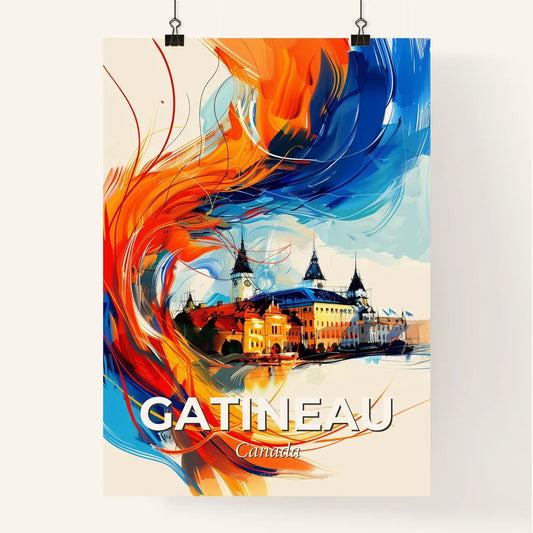 Vibrant Gatineau, Canada Poster