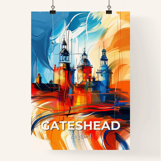 Vibrant Gateshead, England Poster