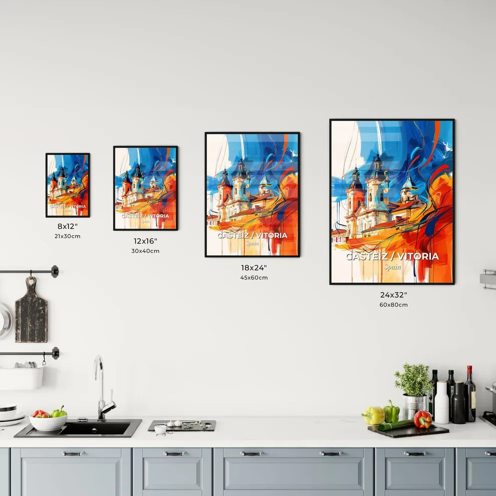 Vibrant Gasteiz / Vitoria, Spain Kitchen Art