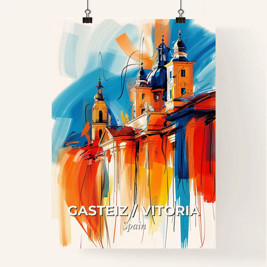 Vibrant Gasteiz / Vitoria, Spain Poster