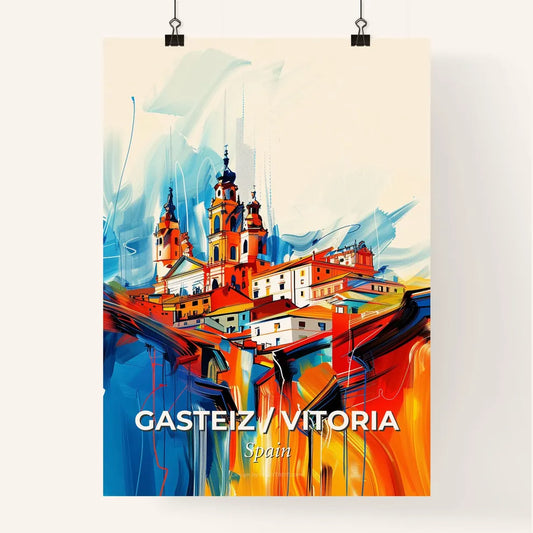 Vibrant Gasteiz / Vitoria, Spain Poster