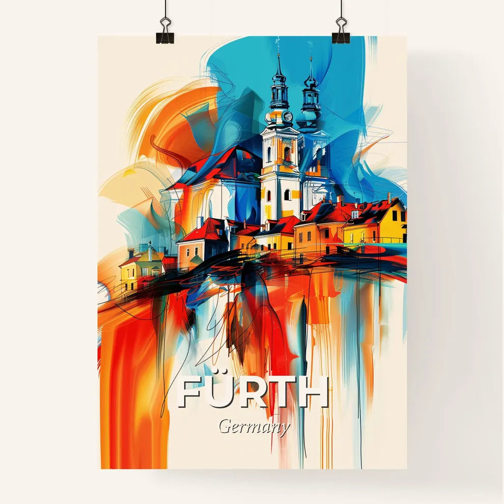 Vibrant Fürth, Germany Poster