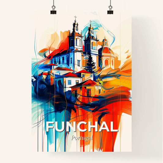 Vibrant Funchal, Portugal Poster