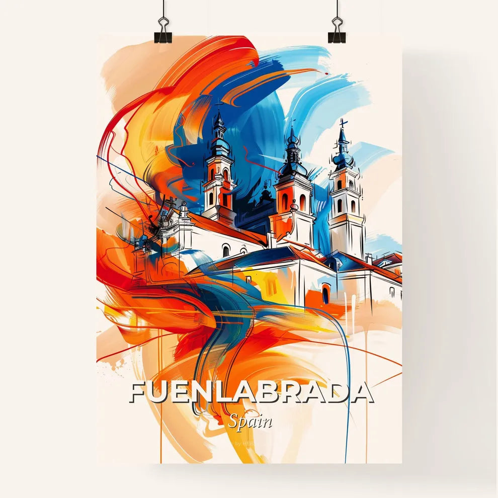 Vibrant Fuenlabrada, Spain Poster