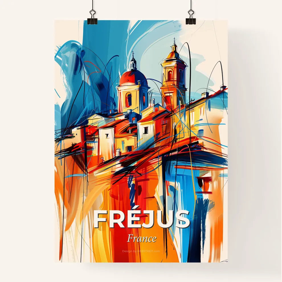Vibrant Fréjus, France Poster