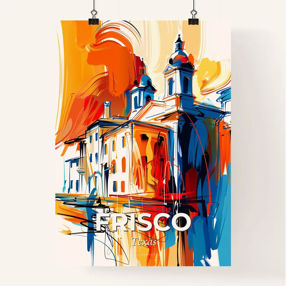 Vibrant Frisco, Texas Poster