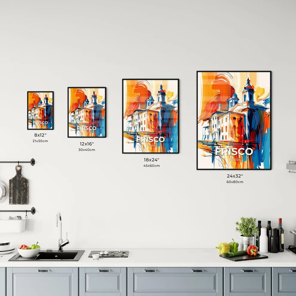 Vibrant Frisco, Texas Kitchen Art