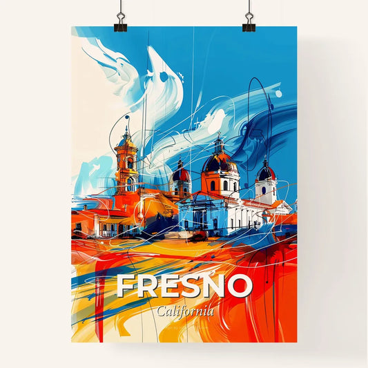 Vibrant Fresno, California Poster