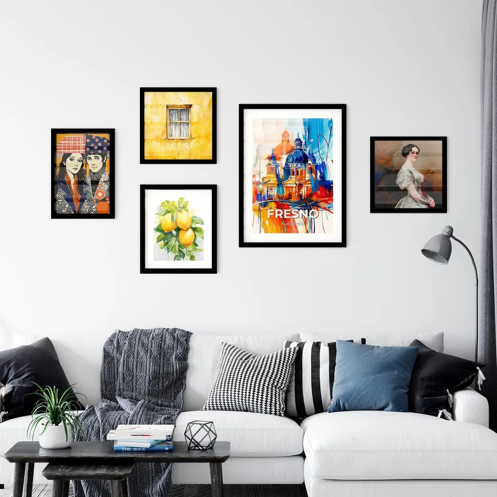 Vibrant Fresno, California Wall Art Collection