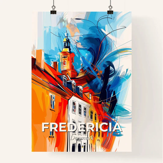 Vibrant Fredericia, Denmark Poster
