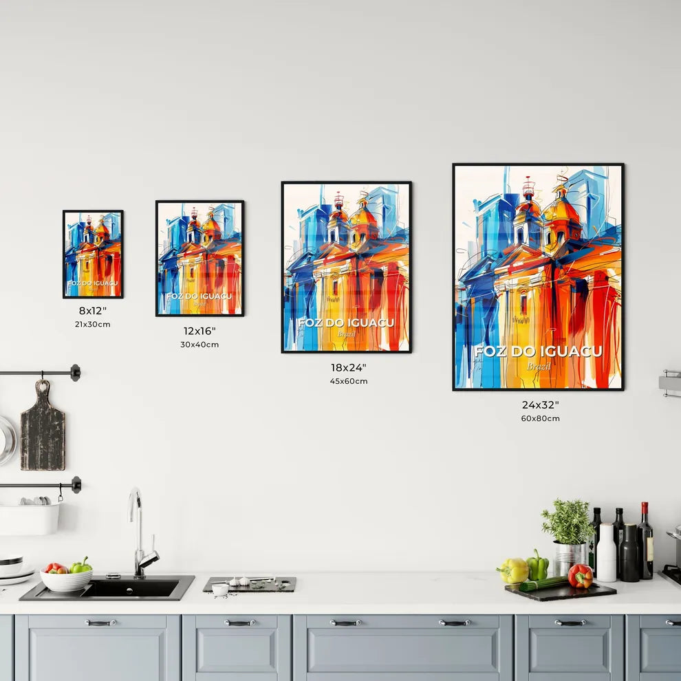 Vibrant Foz Do Iguacu, Brazil Kitchen Art