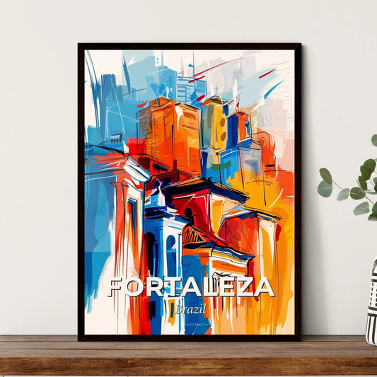 Vibrant Fortaleza, Brazil Art Print