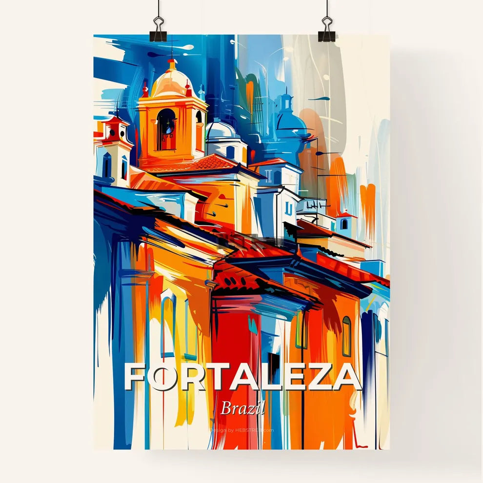 Vibrant Fortaleza, Brazil Poster