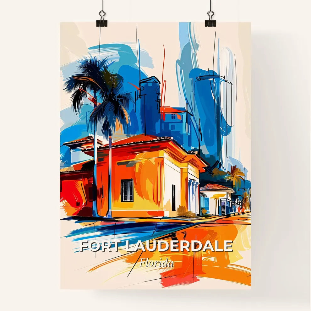 Vibrant Fort Lauderdale, Florida Poster
