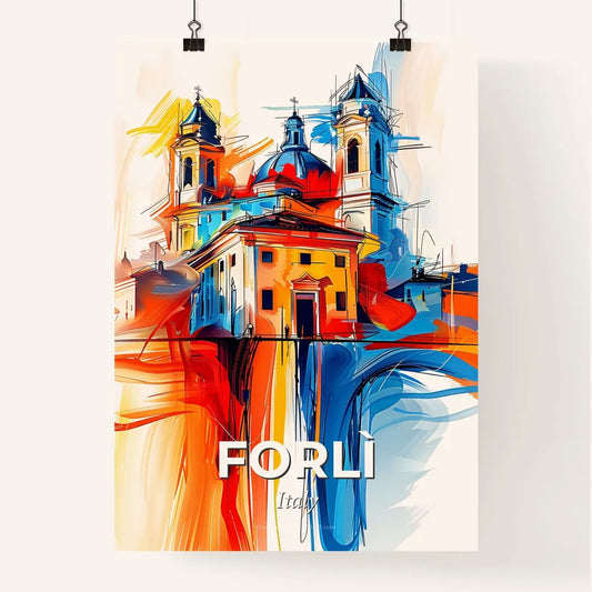 Vibrant Forlì, Italy Poster