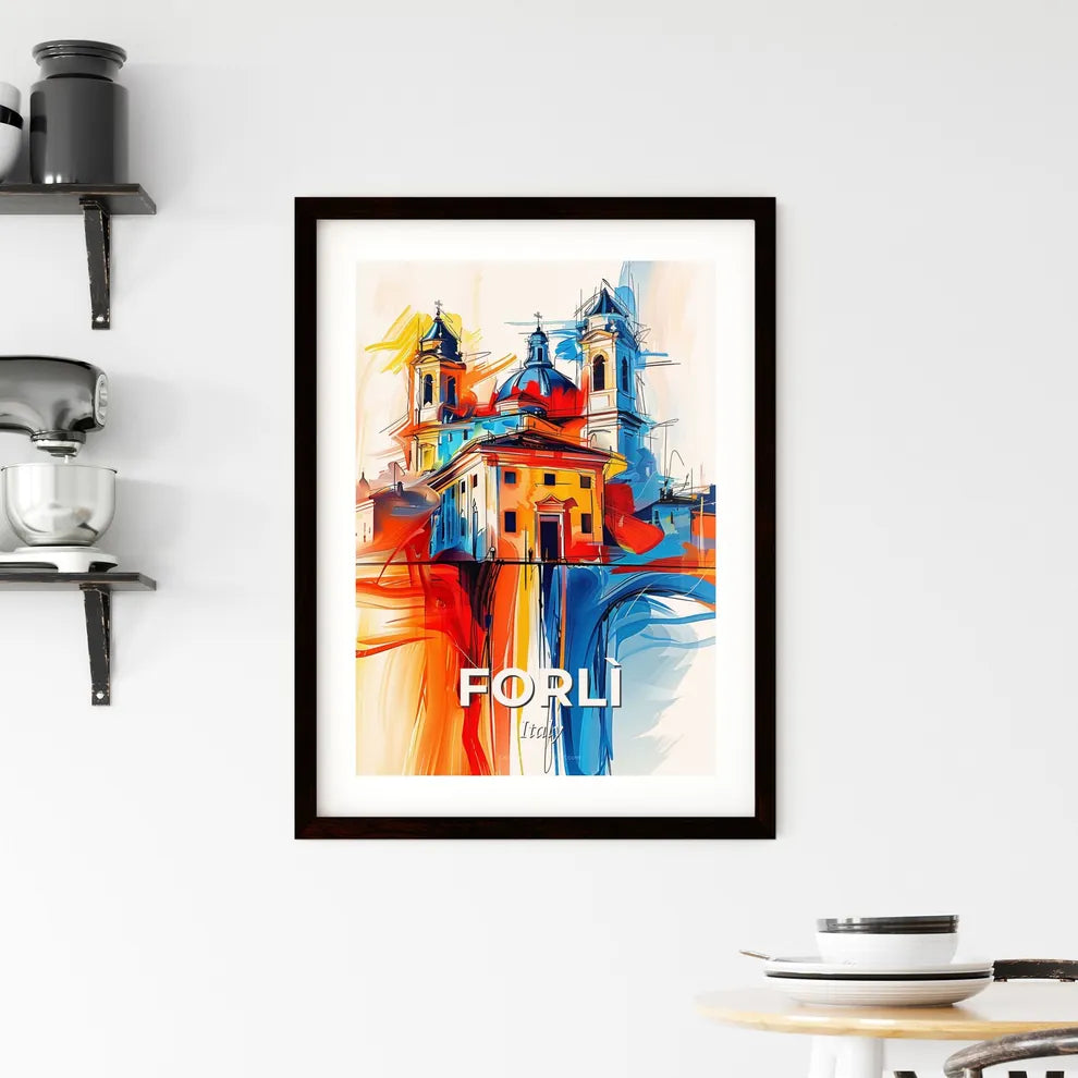 Vibrant Forlì, Italy Framed Print