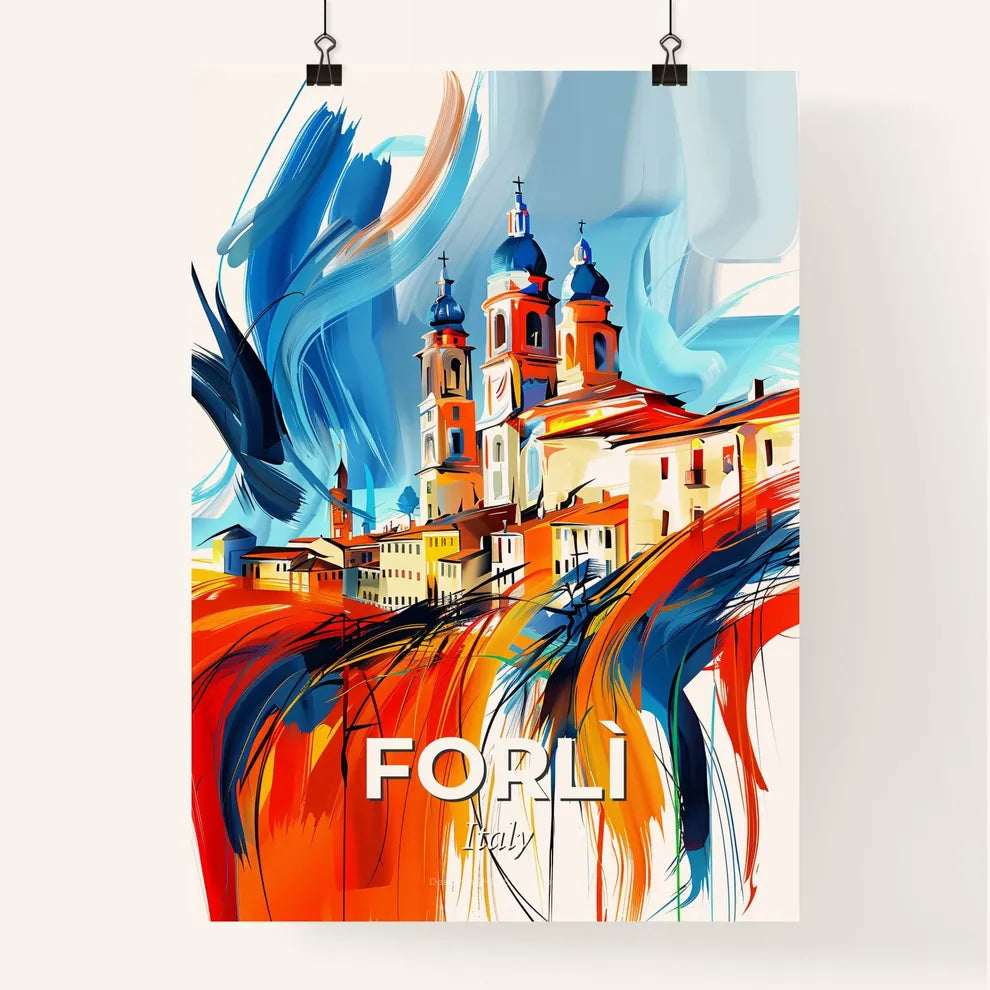 Vibrant Forlì, Italy Poster