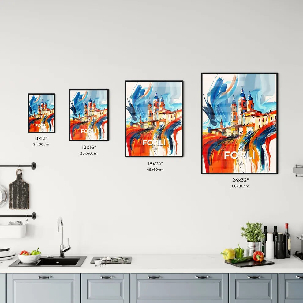 Vibrant Forlì, Italy Kitchen Art