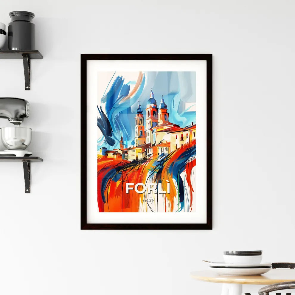 Vibrant Forlì, Italy Framed Print