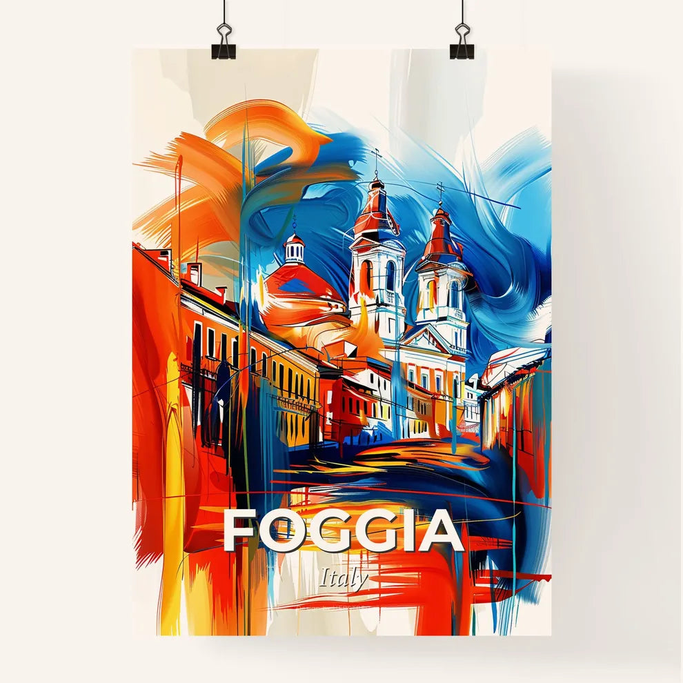 Vibrant Foggia, Italy Poster