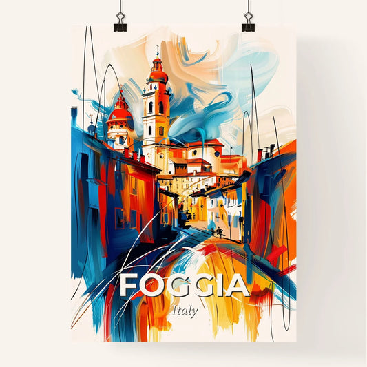 Vibrant Foggia, Italy Poster