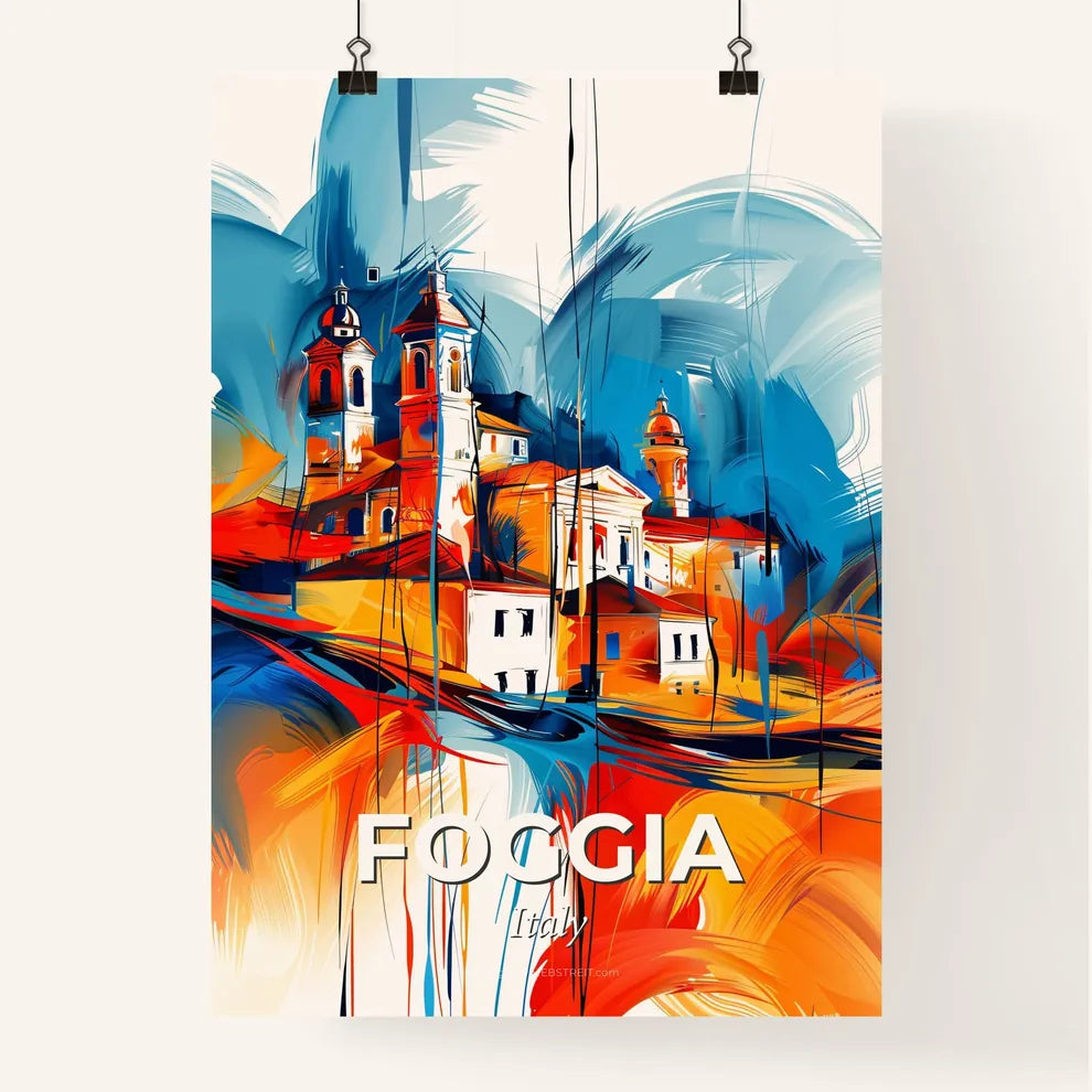 Vibrant Foggia, Italy Poster
