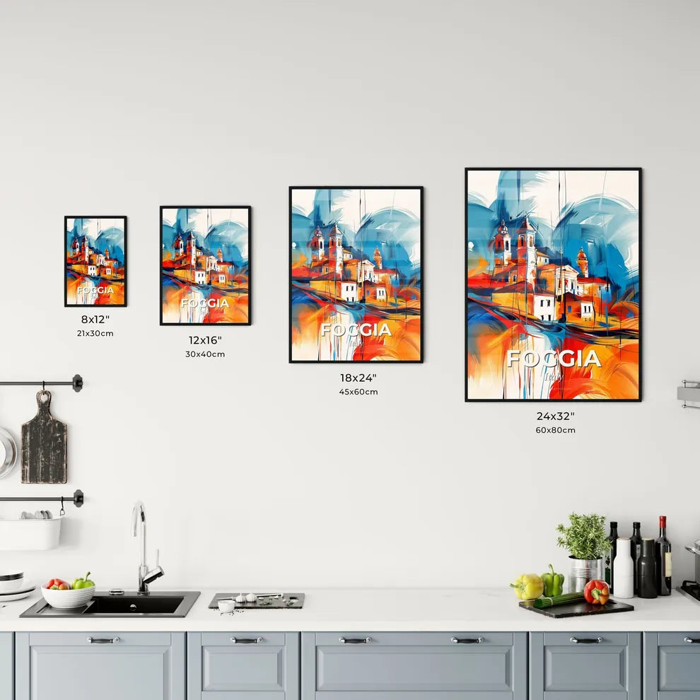 Vibrant Foggia, Italy Kitchen Art