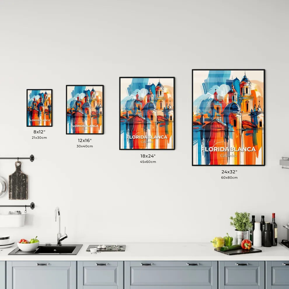 Vibrant Floridablanca, Colombia Kitchen Art