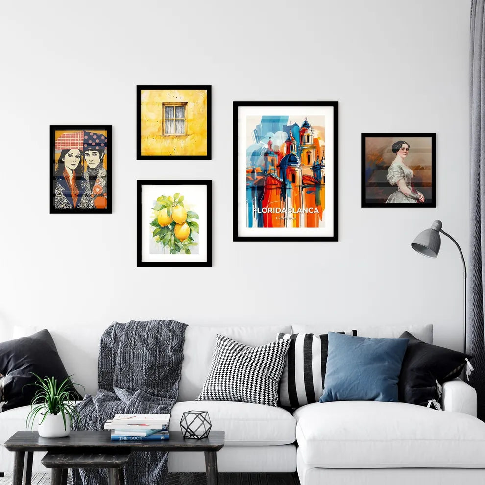 Vibrant Floridablanca, Colombia Wall Art Collection