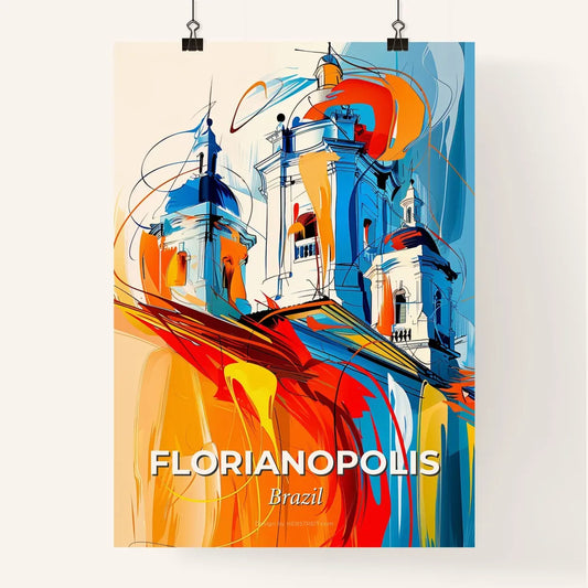 Vibrant Florianopolis, Brazil Poster