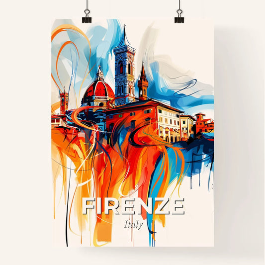 Vibrant Firenze , Italy Poster